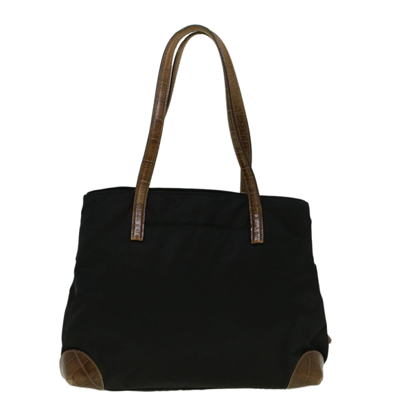 PRADA Hand Bag Nylon Black Auth 59229 - Picture 2 of 16